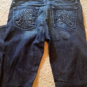 Womens Rock and Republic Black Jeans size 28x33